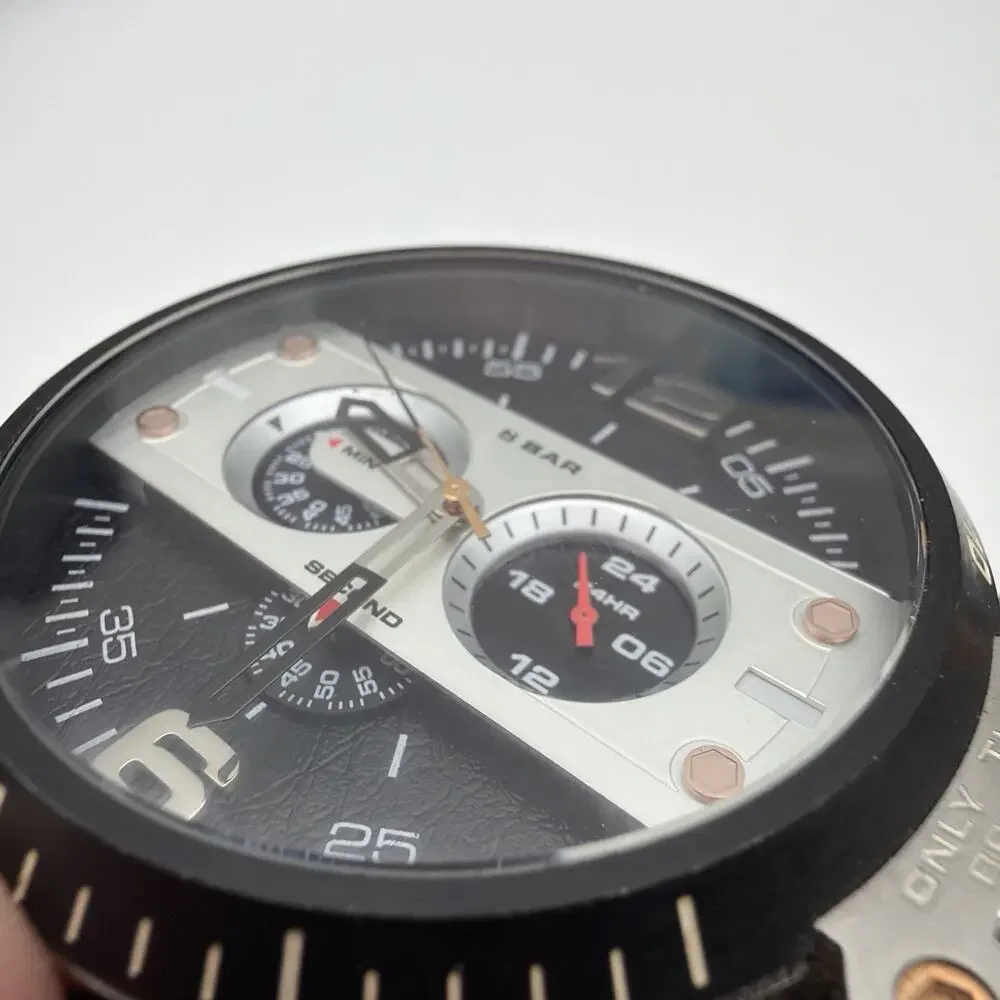 Diesel Ironside DZ4361 Chronograph Black Dial Oversized 48mm Men's Watch WR